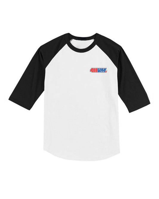 Unisex | 411VM Pocket Logo (Red/Blue) | Raglan